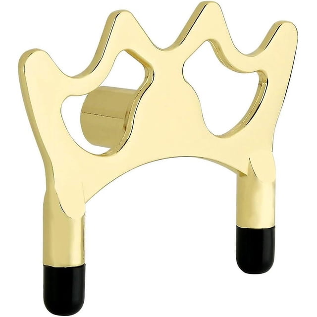 Cabeza de puente de Metal recubierta de latón, accesorio de cabeza de puente para taco de billar, reposapiés de billar