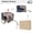 Blue / Grey, variant on Pet Bike Trailer Dog Cart for Bicycle,suitable for Small and Medium Pets, E