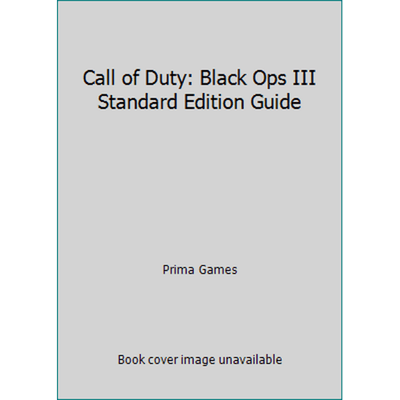 Pre-Owned Call of Duty: Black Ops III Standard Edition Guide (Paperback) 0744016371 9780744016376