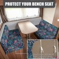 thumbnail image 2 of Qpednta Blue Paisley Print RV Cushion Covers 2 Pack Replacement Couch Cushion Slipcovers Sofa Furniture Protectors Essential Interior Camper Accessories, 2 of 7