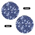 thumbnail image 2 of Picia Beautiful Snowflake Butterfly for Compact Vanity Mirror , Travel Makeup Mirror , Portable Magnifying Cosmetic Mirror for Daily, Work, Business-Round Shape, 2 of 9