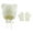 02-White, variant on ShomPort Toddler Hat and Mitten Set Winter Knitted Thick Warm Beanie and Gloves for Boys Girls
