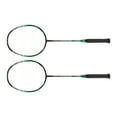 thumbnail image 1 of Raquetas de Bádminton, Juego de Agarre Cómodo y Liviano Con Familiares y Amigos, Juego de 2 para Abrenamiento y Recreacio Con Bolsa de Almacenamiento, 1 of 7