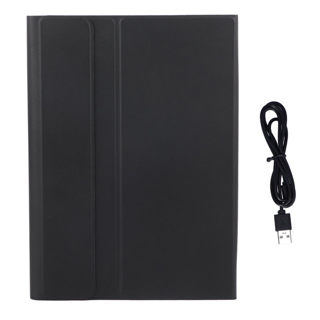 Estuche para teclado de 11 pulgadas con retroiluminación desmontable y protección contra golpes, teclado inalámbrico desmontable de larga duración para jugadores, color negro