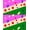Pink, Pattern 5, variant on ODIKA 8'x10' Pink Green Diagonal Stripe Geometric Washable Area Rug Contemporary Abstract Shapes Circles Triangles Lines Bold Colorblock Durable, Non-Slip for Living Room, Under Sectional, Family