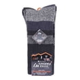 thumbnail image 2 of Storm Valley - 3 Pairs Ladies Anti Blister Cotton Hiking Socks with Padded Sole, 2 of 2