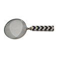 thumbnail image 1 of Sagebrook Home 16593-02 Loupe à Chevrons en Résine de 4 Po&44; Noir et Blanc, 1 of 1