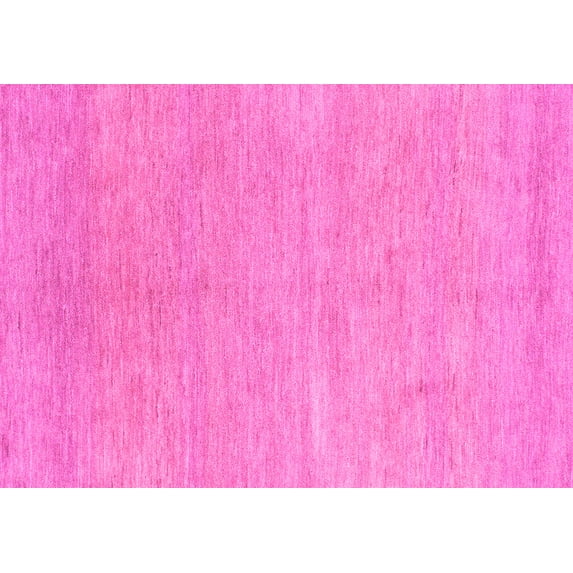 Ahgly Company Indoor Rectangle Abstract Pink Modern Area Rugs, 5' x 8'