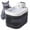 Black, variant on VOLIVO Wireless Cat Water Fountain, 60oz/2L Automatic Pet Fountain with Motion Sensor, BPA-Free, Automatic Water Dispenser for Cats, Dogs, Black