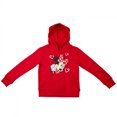 thumbnail image 2 of Minnie Mouse Lovely Hearts Youth Pull Over Hoodie-XSmall, 2 of 4