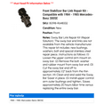thumbnail image 2 of Front Stabilizer Bar Link Repair Kit - Compatible with 1984 - 1985 Mercedes-Benz 380SE, 2 of 2