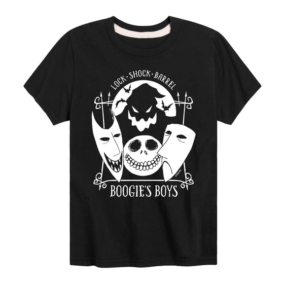 The Nightmare Before Christmas - Boogies Boys - Youth Short Sleeve Graphic T-Shirt