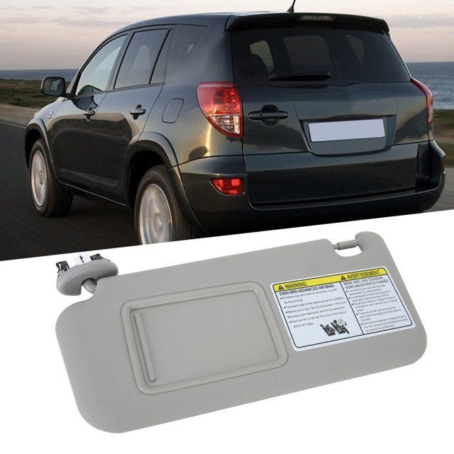 Ccdes Sunvisor For ,Left Driver Side Sun Visor 74320‑42501‑B2 Fit For 2006‑2009 Gray,Car Window Sunshade