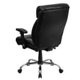 thumbnail image 4 of Flash Furniture HERCULES Series Big & Tall 400 lb. Rated Black LeatherSoft Executive Ergonomic Office Chair with Full Headrest & Arms, 4 of 6