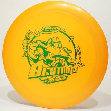 Innova GStar Destroyer Disc Golf Distance Driver, Pick Color/Weight [Stamp & Exact Color May Vary] Orange 167-169 grams
