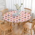 thumbnail image 3 of Magic Fairy Princess Pattern Round Fitted Tablecloth with Elastic Edge,Dining Table Cover Waterproof,Outdoor Round Tablecloth for Camping,Dining,Indoor and Outdoor, 3 of 7