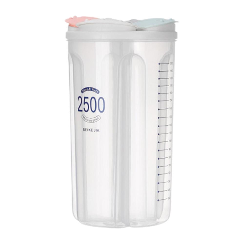 Rice Bucket Container | Large Cereal Dispenser | Clear Grain Storage ...