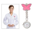 thumbnail image 3 of Enfermera Relojes Colgante Colgante Reloj de Bolsillo Colgante Mujeres , Rosado Hugo Enfermera reloj de bolsillo, 3 of 10