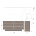 thumbnail image 4 of Finnley 6 Drawer Dresser, 4 of 9