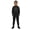 BLACK, variant on KID CLASSIC 2 PIECE MID WEIGHT TECH FLEECE SUITS W/DRAWSTRINGS XS TO XL
