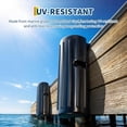 thumbnail image 6 of Marine Dock Bumper - PVC Dock Fender for Edge and Side Protection with UV Resistant Impact Absorbing Construction, 6 of 8