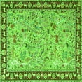 thumbnail image 1 of Ahgly Company Indoor Square Animal Green Traditional Area Rugs, 8' Square, 1 of 1