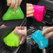 Car Cleaning Gel 4-Pack Kit，Universal Detailing Automotive Dust Car Crevice Cleaner Putty Cleaning Keyboard Cleaner，Men's and Women's Car Detailing Supplies Accessories.