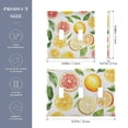 thumbnail image 2 of Yayeee Toggle Light Switch Wall Plate 2-Gang 4.56"x4.48" Decorative Outlet Cover, Candy Lemon, 2 of 7