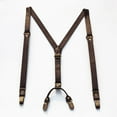 thumbnail image 1 of Correa de 2 cm, doble correa de PU, clip para pantalones, longitud de 120 cm, estilo unisex, 1 of 1