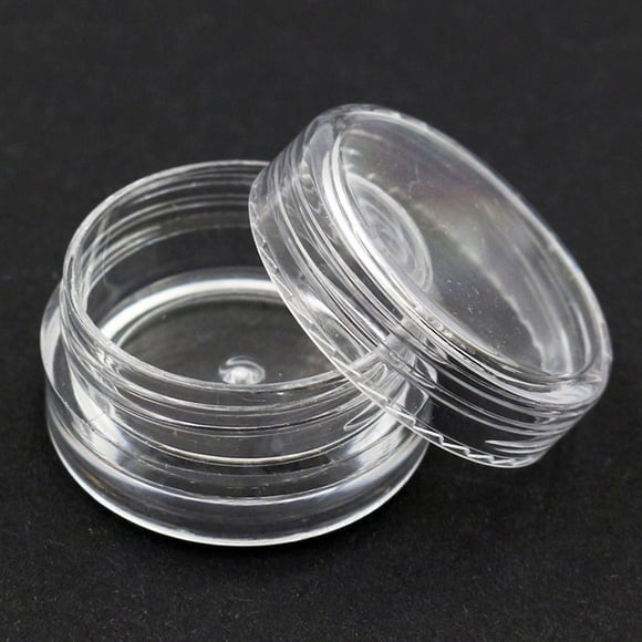 Contenants en Plastique pour Échantillons Cosmétiques Petits 50 Pcs Pots Vides Pots Transparents 3g Autres