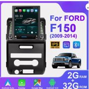 9.7Inch Car Stereo Radio CarPlay GPS Android 14 2GB+32GB Bluetooth Fits for Ford F150 2009-2014 WiFi Split Screen
