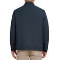 thumbnail image 3 of Chaqueta de negocios INSPIRE CHIC para hombres, con forro, cuello alto, cierre completo, chaqueta formal de golf M azul oscuro, 3 of 7