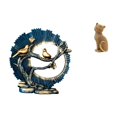 thumbnail image 1 of Escultura De Figura De Gato De Resina Para Decoración Del Hogar, Estantería, Sala De Estar, Dormitorio, Escritorio Interior, Entrada, Adorno Coleccionable, Artesanía Animal., 1 of 8