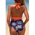 thumbnail image 3 of Women's Halter One Piece Swimsuit Keeping You Accompained Swimwear, 3 of 6