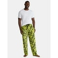 thumbnail image 2 of Dr. Seuss, Adult Men’s, The Grinch Graphic Superminky Pajama Fleece Sleep Pants, Size S-XL, 2 of 5