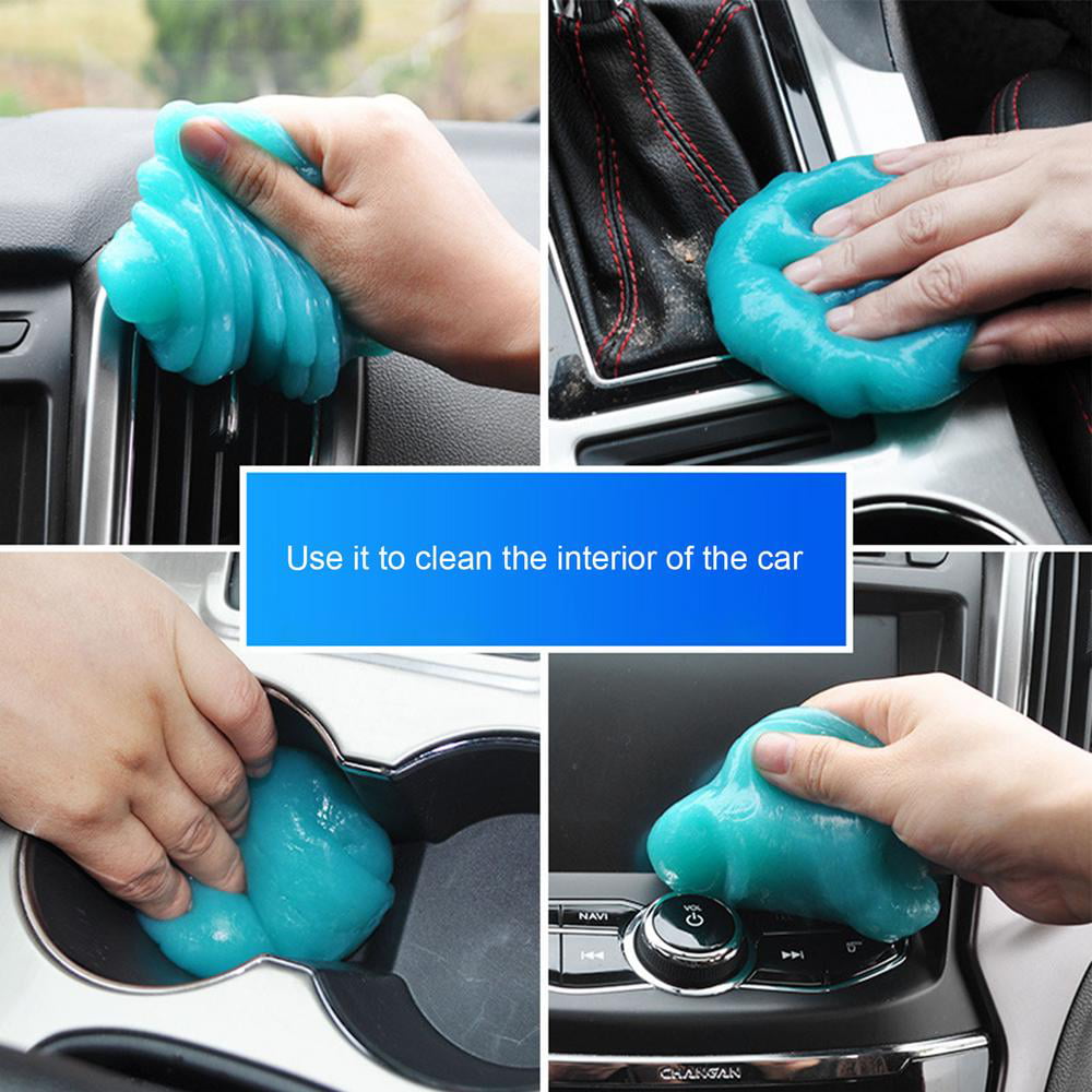 Tohuu Auto Cleaning Putty Universal Gel Cleaner For Car Vent Keyboard Auto  Universal Car Air Vent Dust Cleaner Car Accessories Car Cleaning Supplies  Auto Detailing Tools Interior Mud Slime For supple 