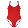 thumbnail image 4 of Shadoumai Girls Swimsuit One Piece Size 7 Bow Design Tankini Sets Lightweight Crossback Floral Print Teen Bathing Suit Adjustable Straps Modest Swimwear with Cover Up, 4 of 4