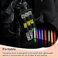 thumbnail image 3 of Electronicheart Glow Stick Portable Backpacking Luminous Sticks Decoration with Hanger Red 1Set, 3 of 6