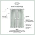 thumbnail image 3 of Exclusive Home Paire de Rideaux Solid VT, 54x84, Gris Nuage, 3 of 8