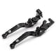 thumbnail image 4 of Adjustable Brake Clutch Levers CNC Aluminum Alloy Replacement for Yamaha MT25 MT?03 R25 R3Black, 4 of 5