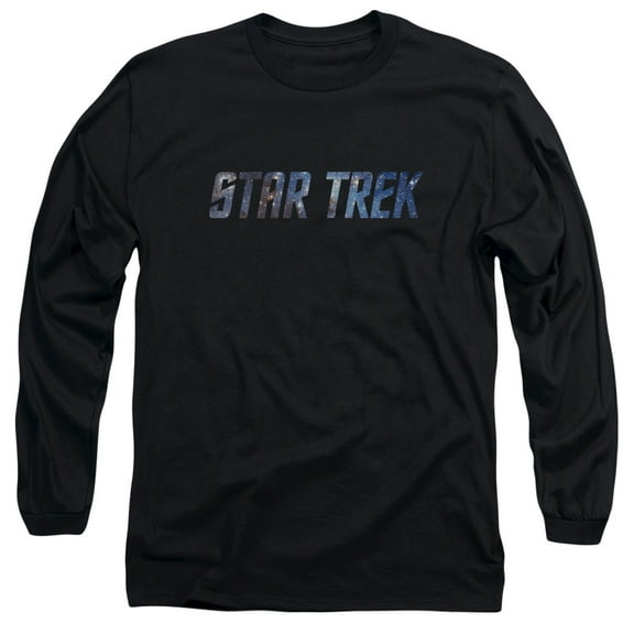 Star Trek - Space Logo - Long Sleeve Shirt - Medium