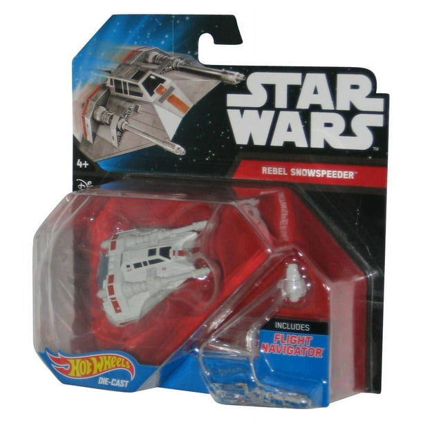 Star Wars Hot Wheels (2014) Mattel Starships Rebel Snowspeeder Véhicule Moulé sous Pression