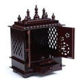 thumbnail image 2 of Wooden MDF Temple For Home And Office/Wall Hanging Temple/ Pooja Mandir / Mandap For Worship /Temple For Home And Office Household Shrine, 2 of 4