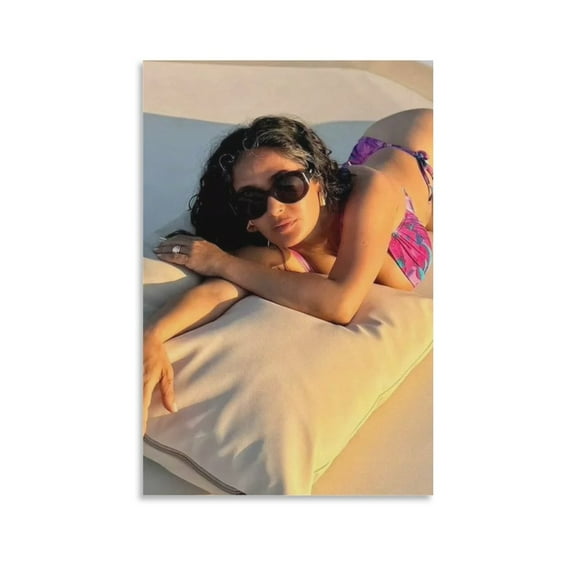 Salma Hayek Hot Girl Sexy Poster (27) Picture Print Wall Art Poster Painting Canvas Posters Artworks Gift Room Aesthetic 24x36inch(60x90cm)