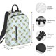 thumbnail image 2 of Balery Cartoon Sea Turtle Mochila ligera para hombre y mujer: duradera e impermeable, ideal para la escuela, el trabajo, viajes y uso diario., 2 of 7