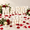 White-6.3", variant on White 8.66" Marry Me LED Letter Light Party Decoration Kit with Rose Petals