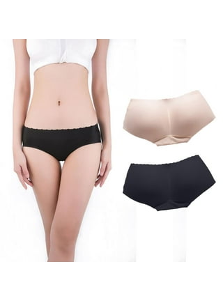 Padded Butt Hip Enhancer Panties Shaper Women Underwear Sexy Summer Pants  Female Push Up Body Shaper Beige S 