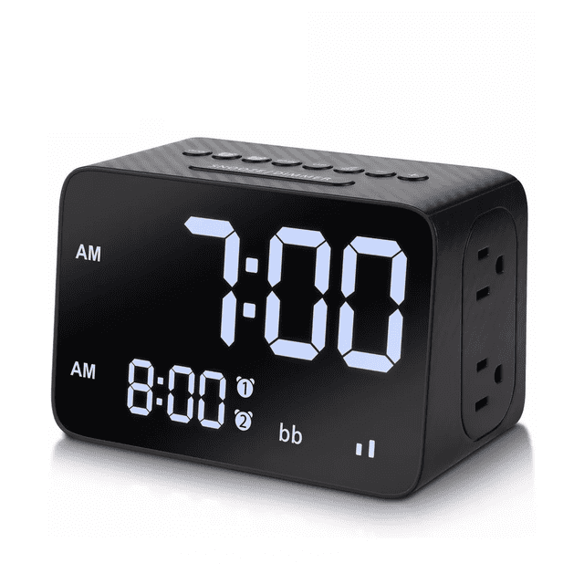 Cargador de Reloj Despertador Malubero Negro