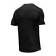 thumbnail image 3 of Camisas Elvqul Hombre Deportivas Gris Oscuro Elástica Manga Corta Economicas Liso Cuello Redondo, 3 of 5