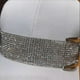 thumbnail image 5 of Gorras de béisbol Jumpingount Rhinestone Sombreros Ajustable Cola de caballo Blanco, 5 of 6